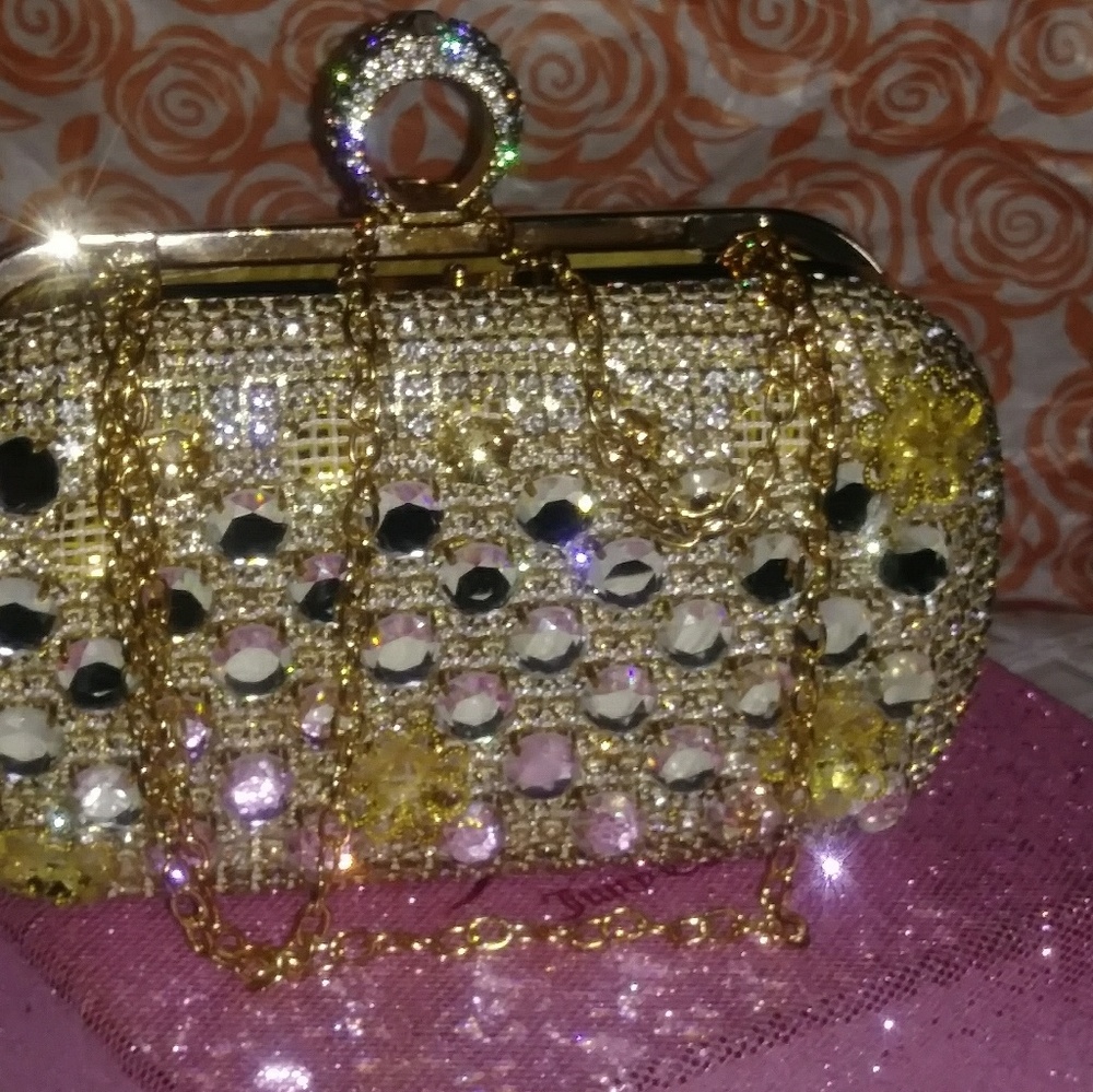 🆕👛🎀👛👛🎀💖✨CLUTCH My diamonds are Golden age